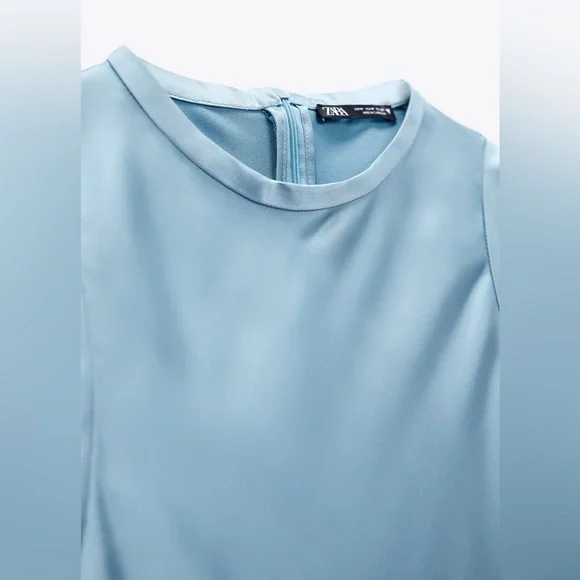 SATIN EFFECT DRESS - Picture 5 of 5